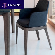Contemporary chair MARGOTindoorsolid woodmetal base