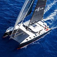 Carbon sailing yacht 66catamarancruising-racing3-cabin