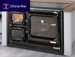 Wood range cooker DEVA 100 ISLA1 ovencast iron
