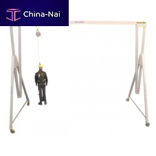 Stainless steel fall arrest anchor SEKURALT PORTA-GANTRY 500-5000