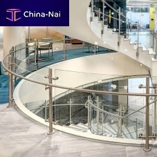 Tempered glass panel laminateddouble-glazedtransparent