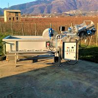 Washing tank VLOimmersionfor dryingfor food products