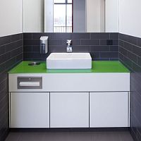 Contemporary bathroom mirror cabinet VITRUM WTwall-mounted