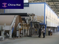 Cardboard making machine