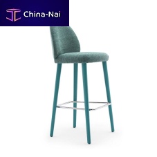 Contemporary bar chair LILY 04581indoorfabricleather