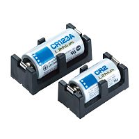 Lithium battery battery holder CR2, CR123A series