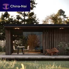 Prefab micro-house SUVILLAcontemporarywoodensingle-story