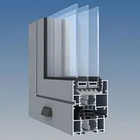Glass window AA®720metaltilt-and-turntilting