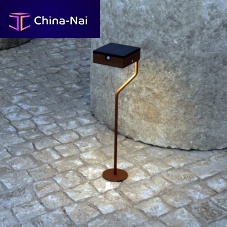 Floor-standing lamp TEE BASE RONDEsteelstainless steelpainted metal