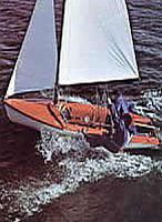 Double-handed sailing dinghy CL CODE 40instructionalsingle-trapezesymmetric spinnaker