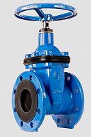 Gate valve with handwheelfor waterflange
