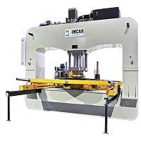 Hydraulic press formingverticalwith manipulator