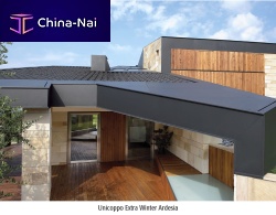 Interlocking roof tile ventilatedflatclay