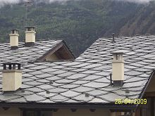 Stone roofing roof tile lookrustic