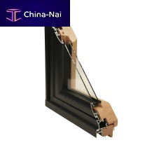 Wooden window KALORY® MIXTEaluminumcasementdouble-glazed