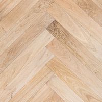 Engineered parquet floor chevronoiledglued