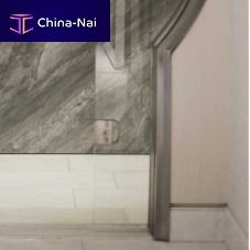 Interior door FRAMELESSglassaluminumtelescopic