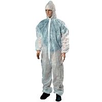 Unisex protective coveralls CEASA26 disposablewaterproofwhite