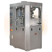 Rotary tablet press double-layer