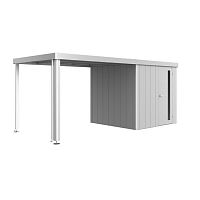 Aluminum canopy Neowith metal coveringflatcontemporary