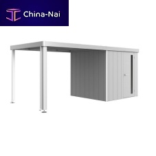 Aluminum canopy Neowith metal coveringflatcontemporary