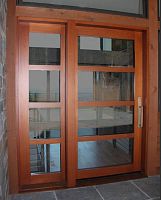 Entry door BOWERS 510woodenpivotingglazed