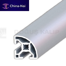 Aluminum profile 1.1.08.030030.08curvedindustrial