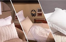 Aircraft pillow cotton