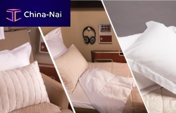 Aircraft pillow cotton