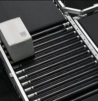 Case conveyor beltrollertransport