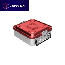 Instrument sterilization container A3 seriesaluminumperforatednon-perforated