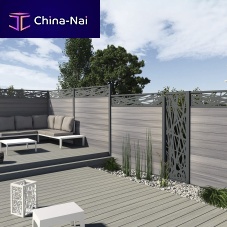 Louvered fence BOSTON PREMIUMgardenfor swimming poolfor construction site