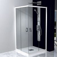 Sliding shower screen 205fixedcorneron shower tray