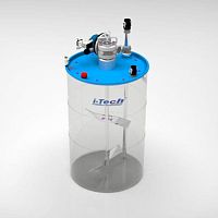 Rotary drum mixer DRUMMIXbatchfor liquidsdouble