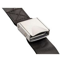Aircraft seat belt restraint for passengers1 attachment point
