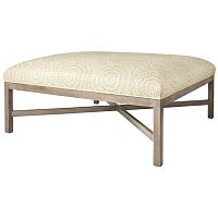 Contemporary ottoman Kellerwoodsquareliving room