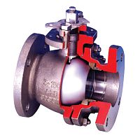 Floating ball valve Metaltite®shut-offsludgefor steam