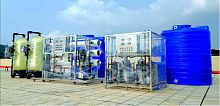 Water purification unit for the food and beverage industry reverse osmosisdeionizerby electrolysis