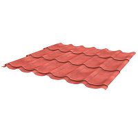 Sheet steel roofing JI 24-183-1100 roof tile look
