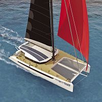 Catamaran sailing yacht 52fast cruising4-cabin6-berth