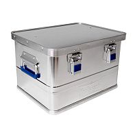 Aluminum crate ECOstoragetransportwith handle