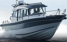 Inboard cabin cruiser COMMUTER 25twin-enginehard-topfishing