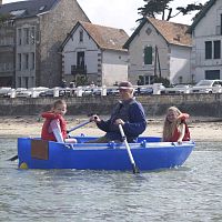 Outboard tender Corallineopen3-person max.
