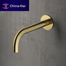 Metal washbasin spout CB7098wall-mounted