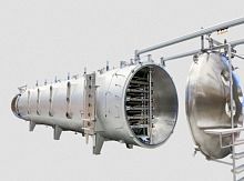 Vacuum dryer DryBand continuousfor the food industryrotary