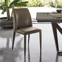 Contemporary dining chair VIENNAindoorpolyurethanesynthetic leather