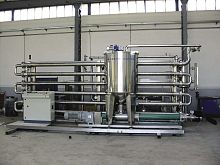 Tomato paste pasteurizer