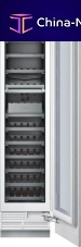 Free-standing wine cabinet T18IW800SP metalglazedelectric
