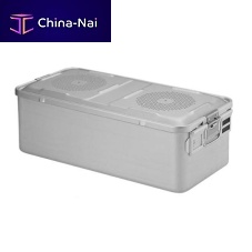 Instrument sterilization container 19E-10 seriesperforatednon-perforated