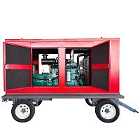 Diesel generator set SLT seriesgasthree-phaseon casters